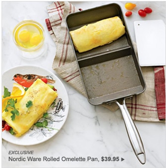 EXCLUSIVE - Nordic Ware Rolled Omelette Pan, $39.95