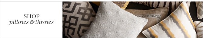 SHOP pillows & throws