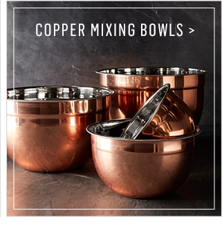 COPPER MIXING BOWLS