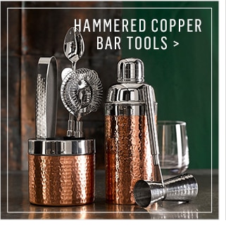 HAMMERED COPPER BAR TOOLS