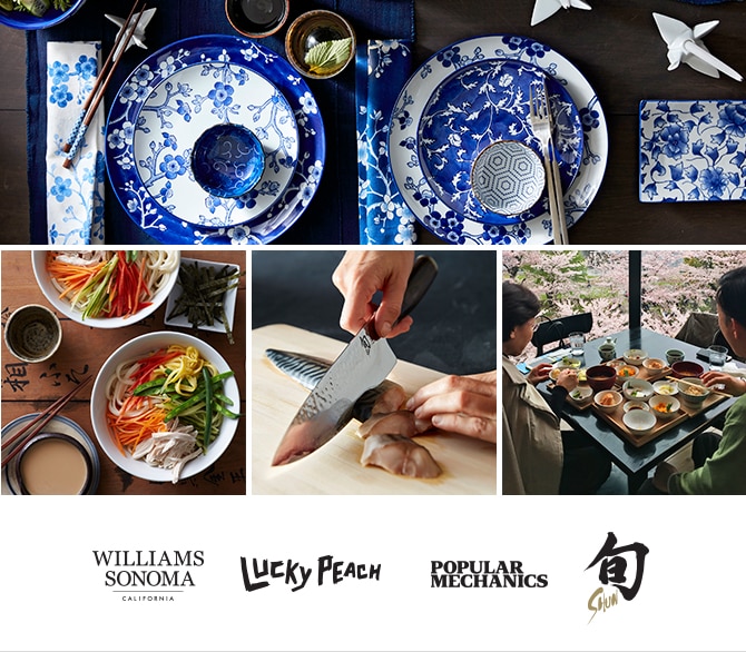 Williams Sonoma • Lucky Peach • Popular Mechanics • Shun