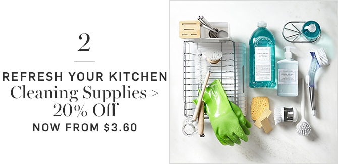 2 - REFRESH YOUR KITCHEN - Cleaning Supplies - 20% Off - NOW FROM $3.60