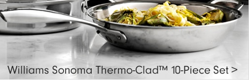 Williams Sonoma Thermo-Clad™ 10-Piece Set