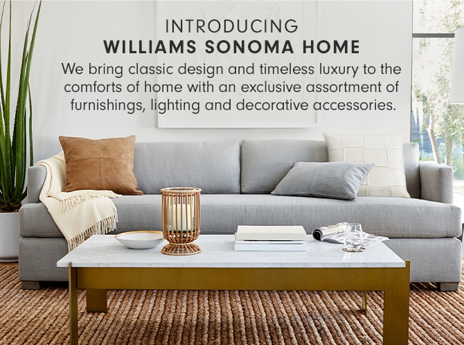 INTRODUCING - WILLIAMS SONOMA HOME