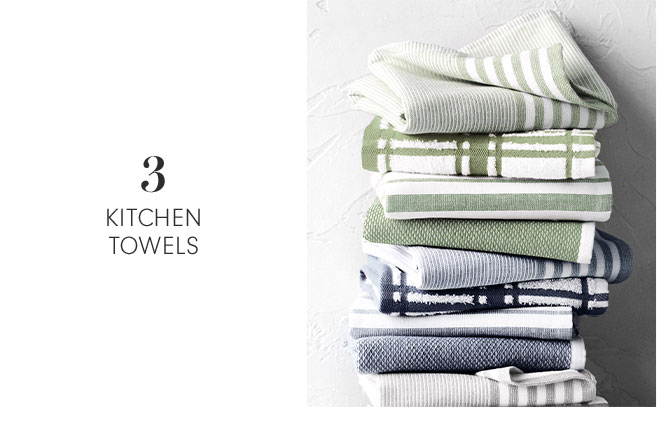 3 - KITCHEN TOWELS