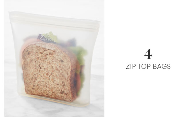 4 - ZIP TOP BAGS