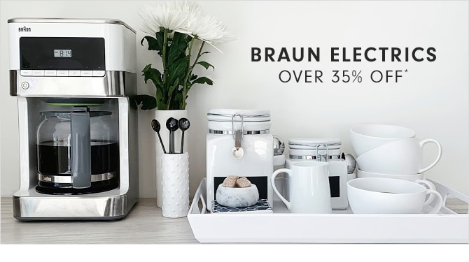 BRAUN ELECTRICS - OVER 35% OFF*