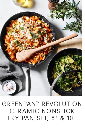 GREENPAN™ REVOLUTION CERAMIC NONSTICK FRY PAN SET, 8” & 10”