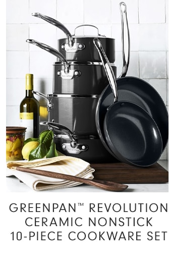GREENPAN™ REVOLUTION CERAMIC NONSTICK 10-PIECE COOKWARE SET