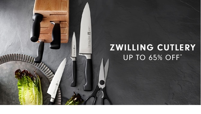 ZWILLING CUTLERY - UP TO 65% OFF*