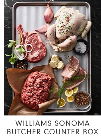 WILLIAMS SONOMA BUTCHER COUNTER BOX
