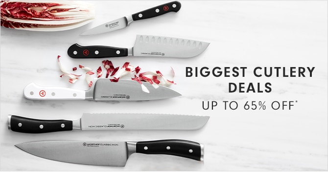 BIGGEST CUTLERY DEALS - UP TO 65% OFF*