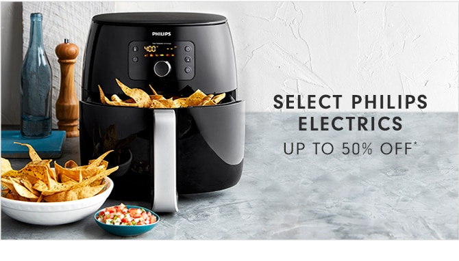 SELECT PHILIPS ELECTRICS - UP TO 50% OFF*