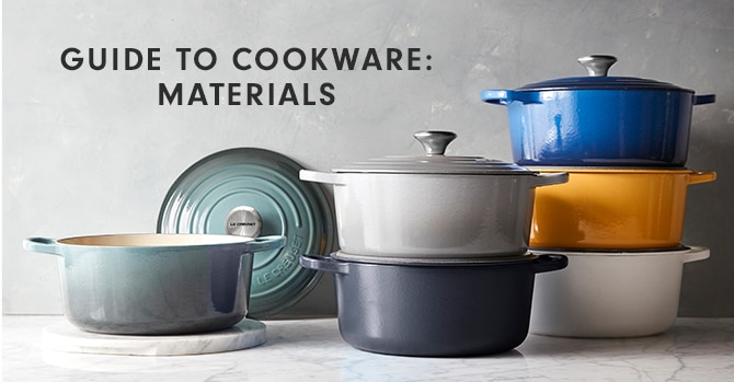 GUIDE TO COOKWARE: MATERIALS