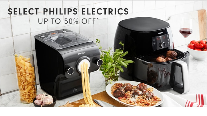 SELECT PHILIPS ELECTRICS - UP TO 50% OFF*