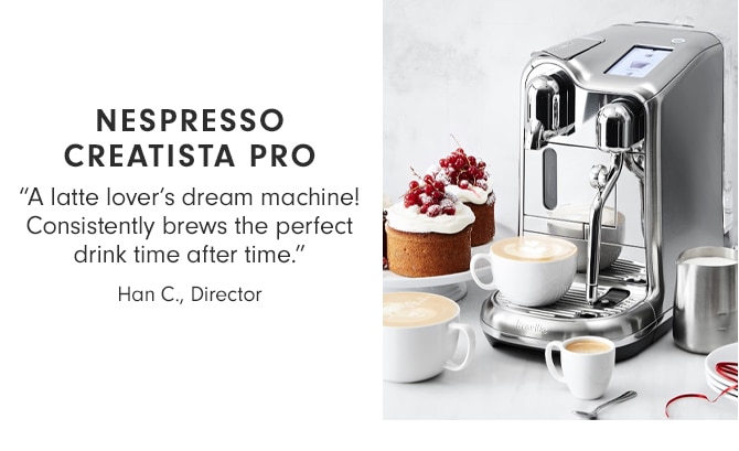 NESPRESSO CREATISTA PRO