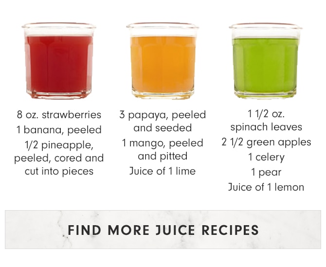 FIND MORE JUICE RECIPES