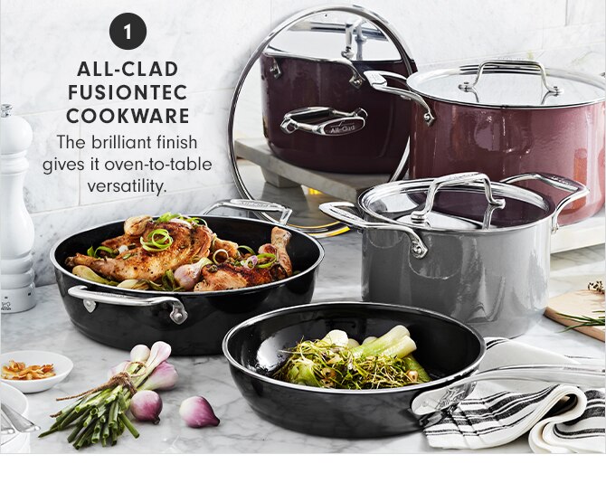 1 - ALL-CLAD FUSIONTEC COOKWARE