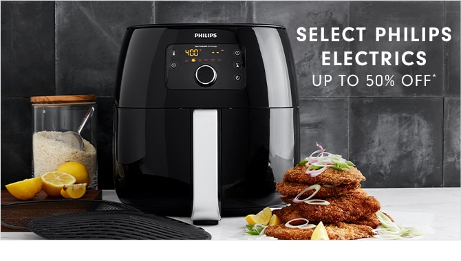 SELECT PHILIPS ELECTRICS - UP TO 50% OFF*