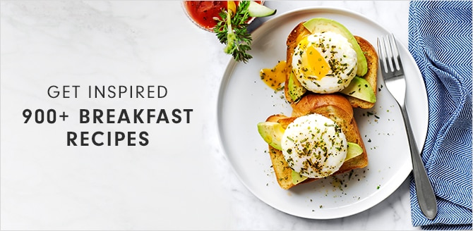 900+ BREAKFAST RECIPES