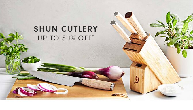 SHUN CUTLERY - UP TO 50% OFF*