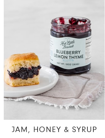 JAM, HONEY & SYRUP