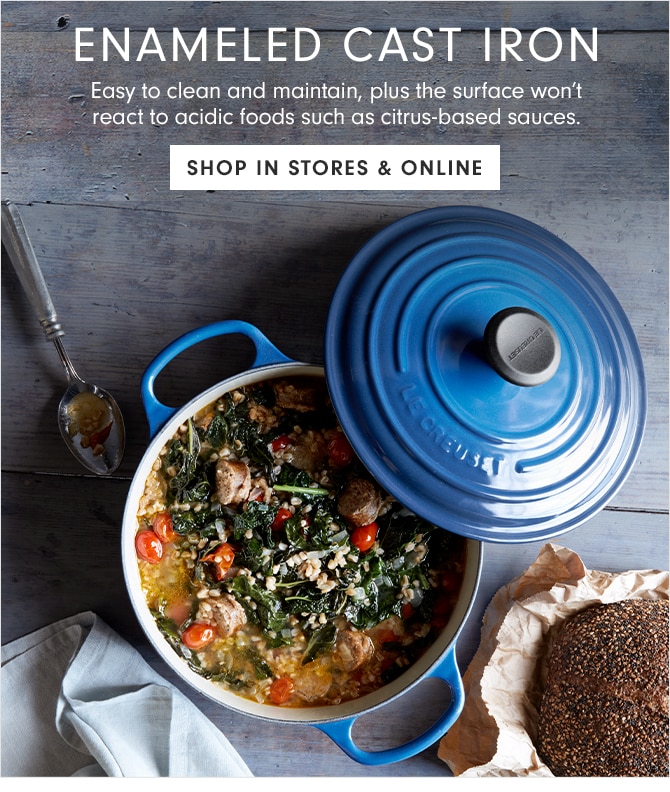 ENAMELED CAST IRON - SHOP IN STORES & ONLINE