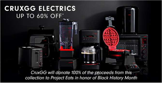 CRUXGG ELECTRICS - UP TO 60% OFF*