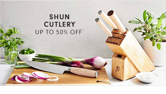 SHUN CUTLERY - UP TO 50% OFF*