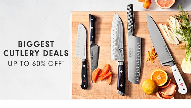 BIGGEST CUTLERY DEALS - UP TO 60% OFF*