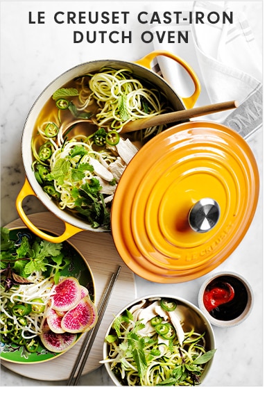 LE CREUSET CAST-IRON DUTCH OVEN