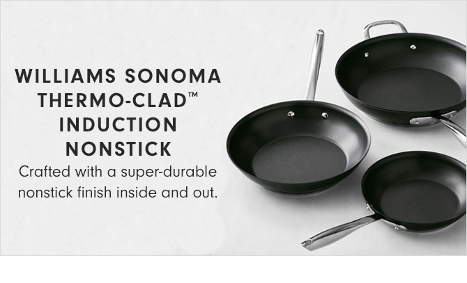 WILLIAMS SONOMA THERMO-CLAD™ INDUCTION NONSTICK