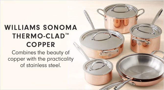 WILLIAMS SONOMA THERMO-CLAD™ COPPER