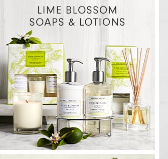 LIME BLOSSOM SOAPS & LOTIONS