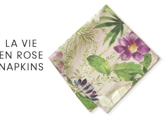 LA VIE EN ROSE NAPKINS