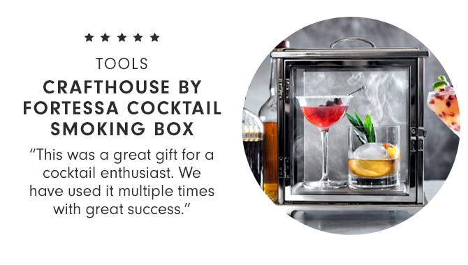 TOOLS - CRAFTHOUSE BY FORTESSA COCKTAIL SMOKING BOX