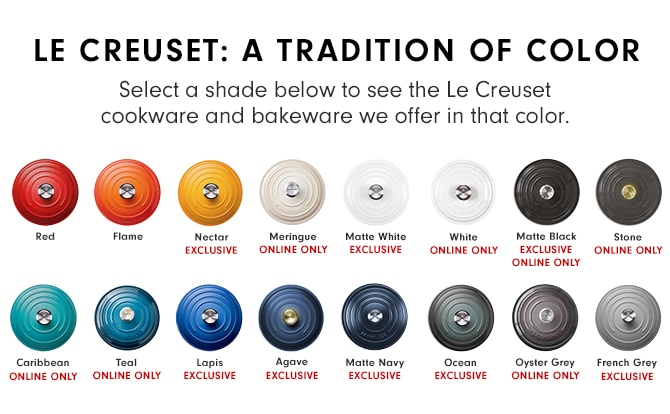 LE CREUSET: A TRADITION OF COLOR
