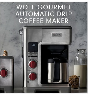 WOLF GOURMET AUTOMATIC DRIP COFFEE MAKER