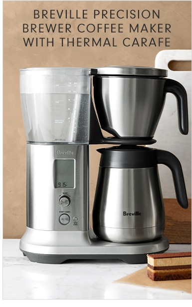 BREVILLE PRECISION BREWER COFFEE MAKER WITH THERMAL CARAFE