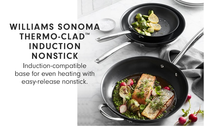 WILLIAMS SONOMA THERMO-CLAD™ INDUCTION NONSTICK