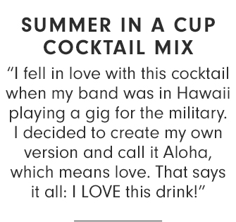 SUMMER IN A CUP COCKTAIL MIX