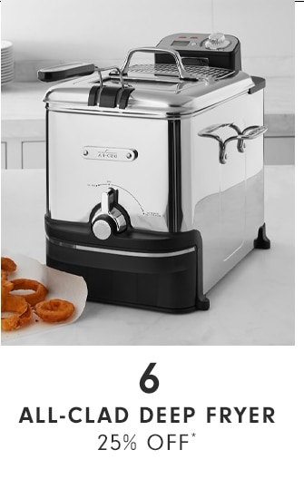 6 - ALL-CLAD DEEP FRYER - 50% OFF*
