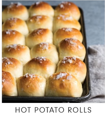 HOT POTATO ROLLS