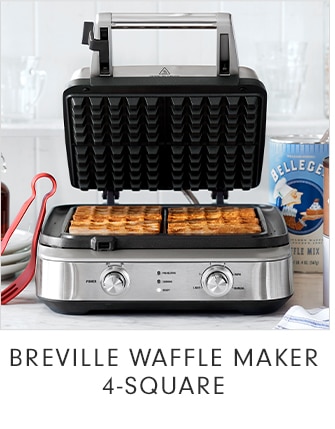 BREVILLE WAFFLE MAKER 4-SQUARE