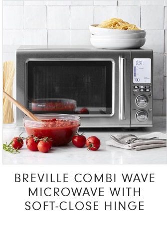 BREVILLE COMBI WAVE MICROWAVE WITH SOFT-CLOSE HINGE