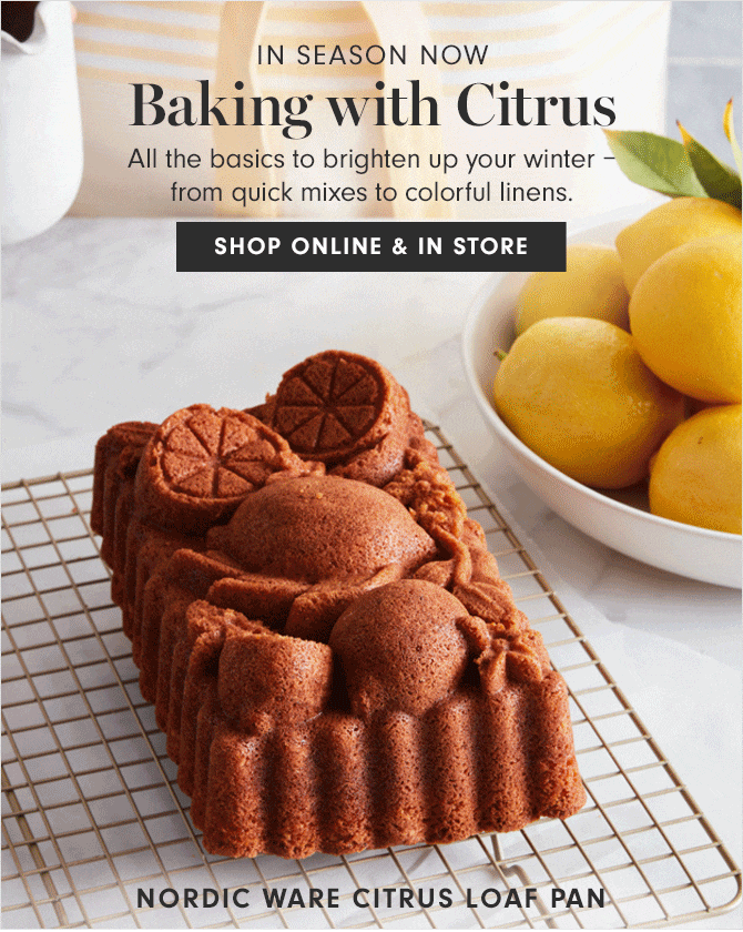 Baking with Citrus - SHOP ONLINE & IN STORE