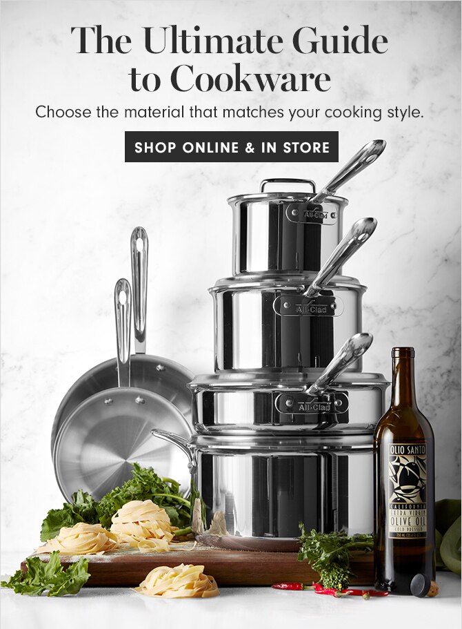 The Ultimate Guide to Cookware - SHOP ONLINE & IN STORE