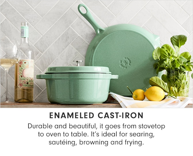 ENAMELED CAST-IRON
