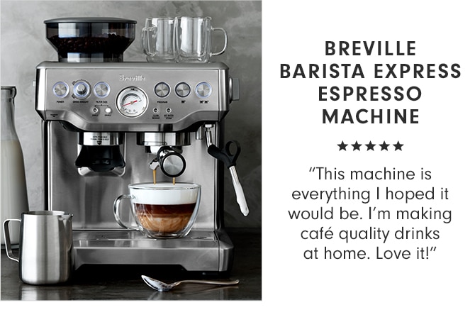 BREVILLE BARISTA EXPRESS ESPRESSO MACHINE