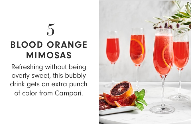 5 - BLOOD ORANGE MIMOSAS
